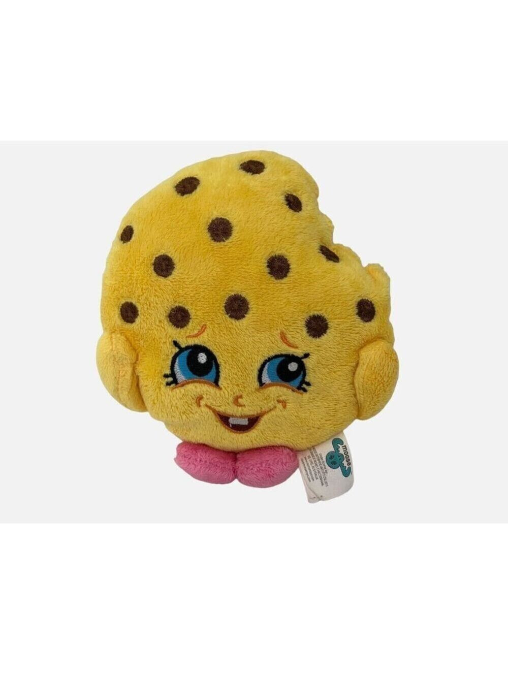 Shopkins Kookie Cookie Plush 6 Inch Yellow Cookie Moose Toys Fiesta Yellow Soft